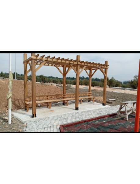 Ahşap Pergola 06
